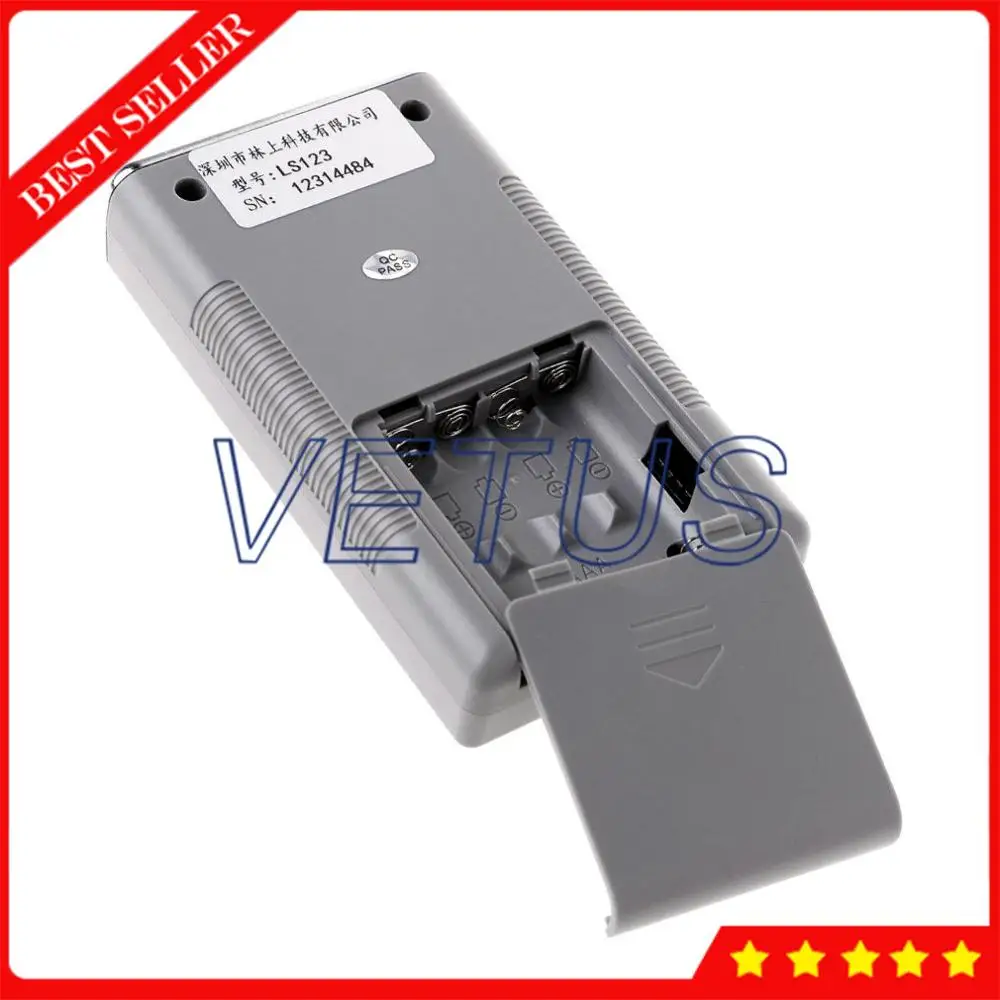 Портативный измеритель мощности УФ-излучения LS123 с измерительным прибором