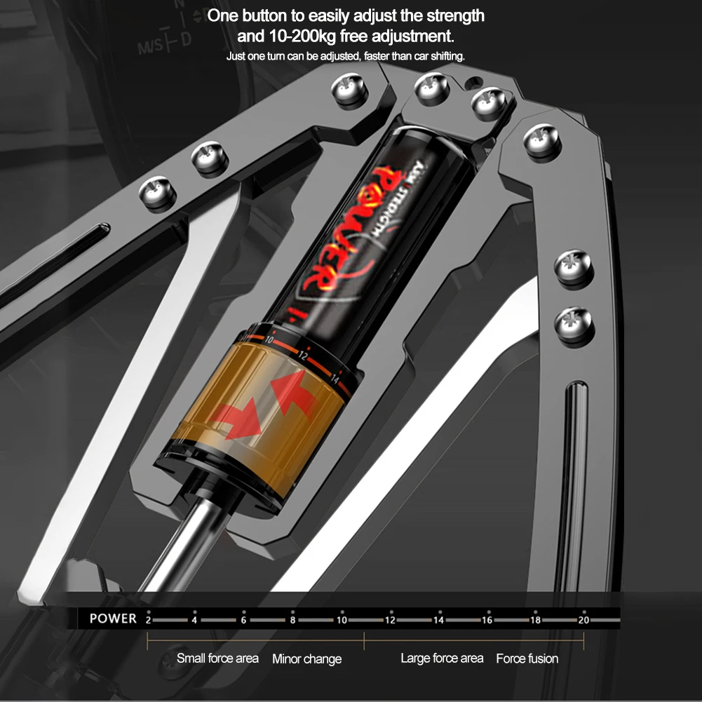 Мощность Твистер тренажер для рук Регулируемый Гидравлический Давление 22-440lbs Arm