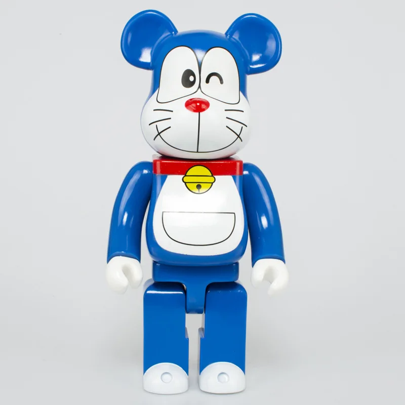 bear09 28 см Кукла Медведь виниловая модель игрушки кирпич 400% фигурка коллекция подарки уличное искусство статуи - Цвет: bear09
