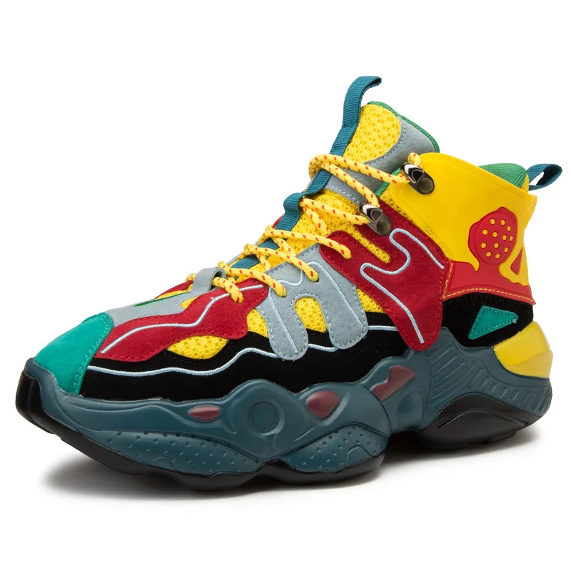 

2020 hot sale men's four seasons sports leisure travel shoes running thick-soled men's shoes sports shoes men