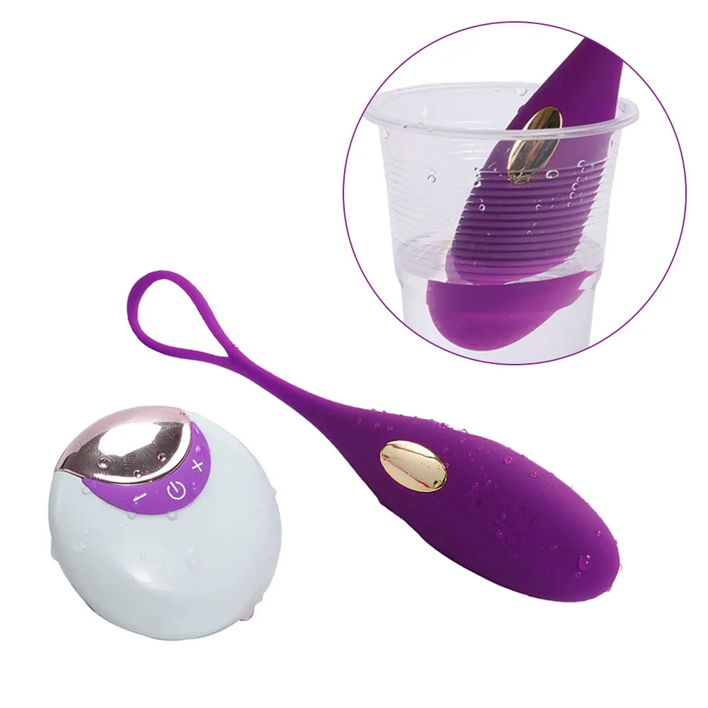 Прыгающее яйцо беспроводной пульт дистанционного управления Вибратор Пуля