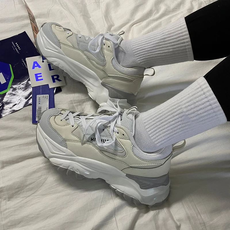 

Women's Autumn Winter Sneakers Platform Sport Casual Shoes 2021 New Comfortable Breathable Tennis Female Sneakers Dad Shoes