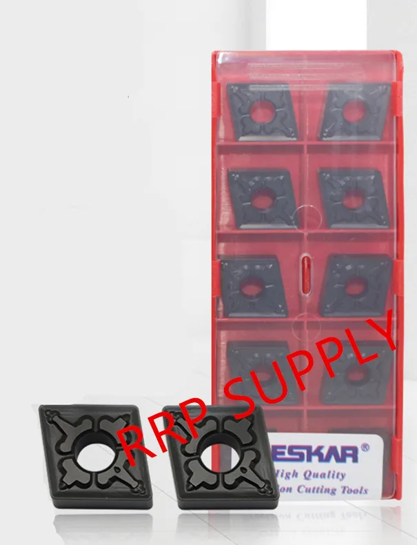 10 шт CNMG120404-TM/CNMG120408-TM LF9118 карбидные вставки CVD покрытие для резки стали и чугуна