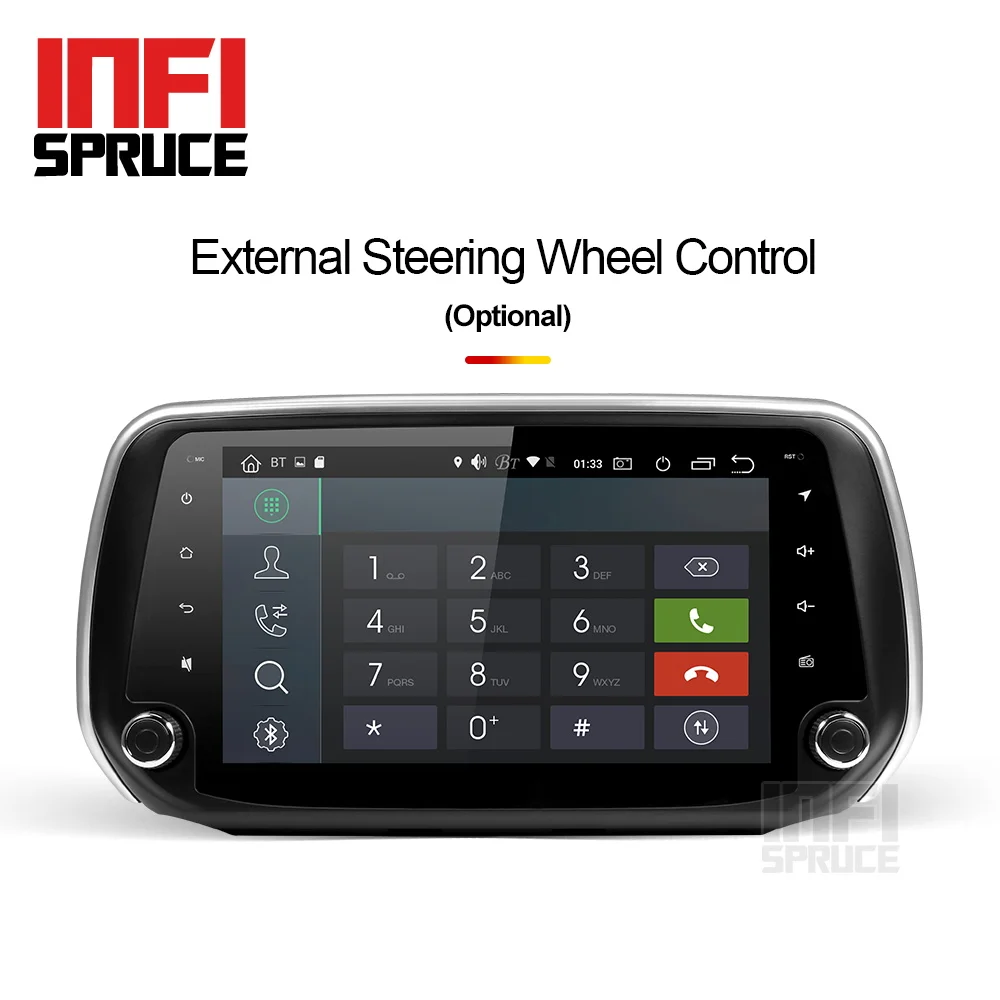 32G PX30 Новый Android 9 0 автомобильный dvd для Hyundai Santa Fe с восьмиядерным Радио Стерео gps