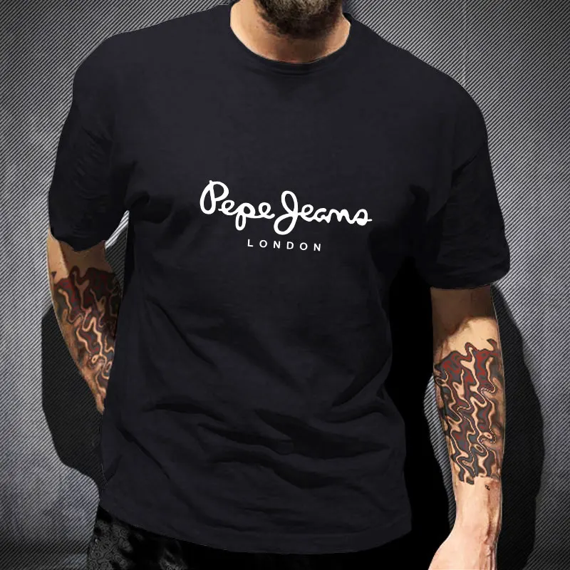 

Homme Tshirt Brand Men's T-shirt Cotton Streetwear Hip Hop Print O-neck Men Women Summer Casual T-shirt Male Oversized Tees Tops