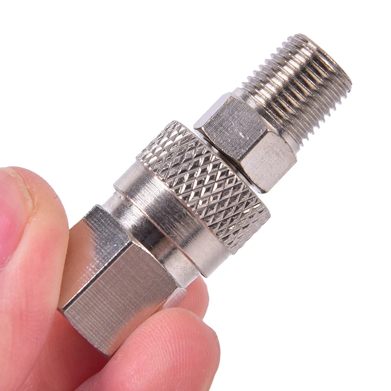 1 шт. Пейнтбол PCP насос из нержавеющей стали 8 мм быстрое освобождение отсоединить