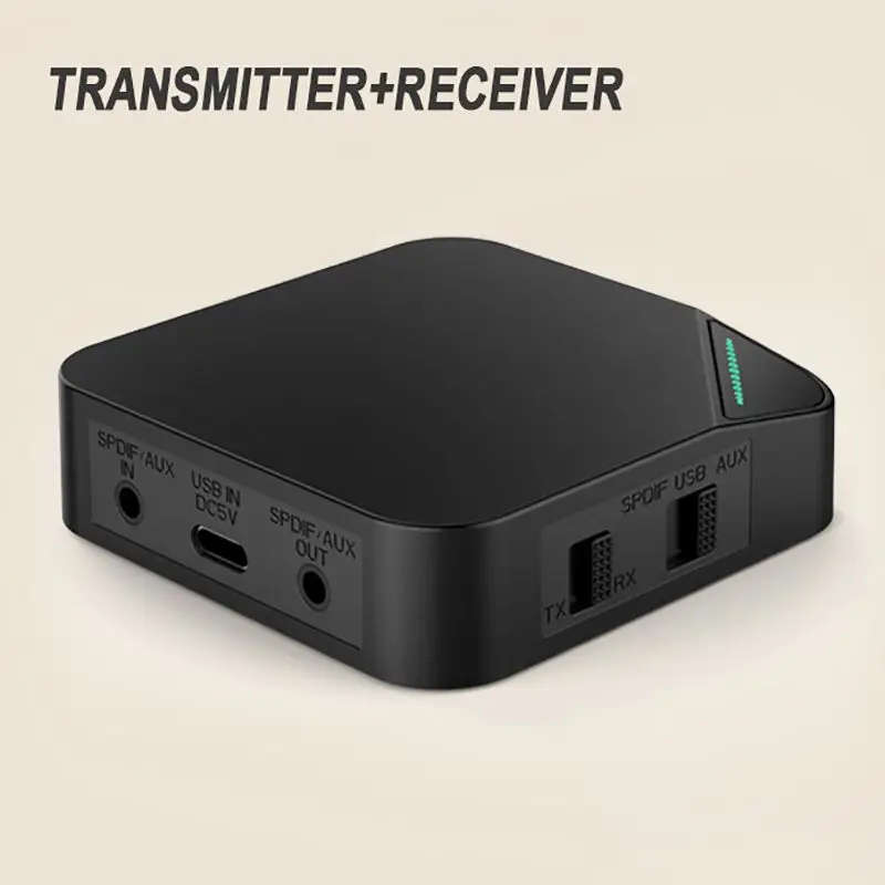 Новый Bluetooth 5 0 приемник передатчика беспроводной аудио адаптер оптический Toslink/3