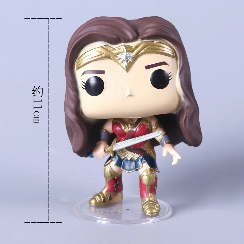 DC Лига Справедливости персонаж 10 см Супер Герой Чудо Женщина Супермен Бэтмен