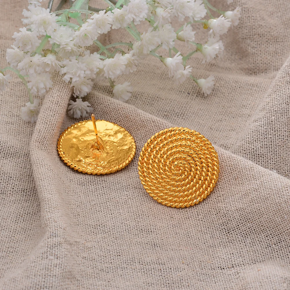 Висячие серьги для женщин/девочек золотого цвета французские африканские