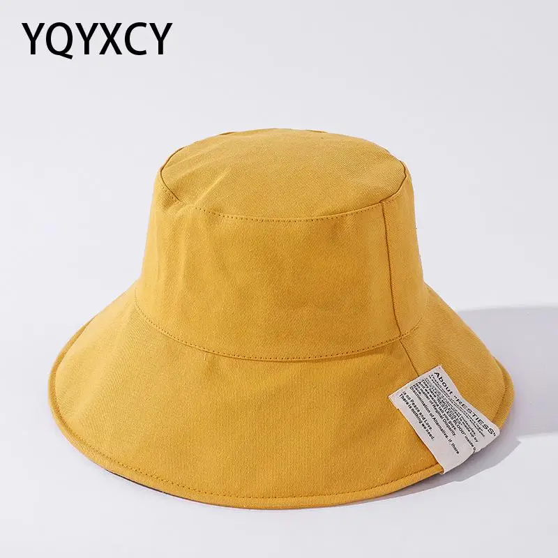 

YQYXCY Bucket Hat Women Spring Summer Hats Outdoor Sunshade Suncreen Cap Gorro