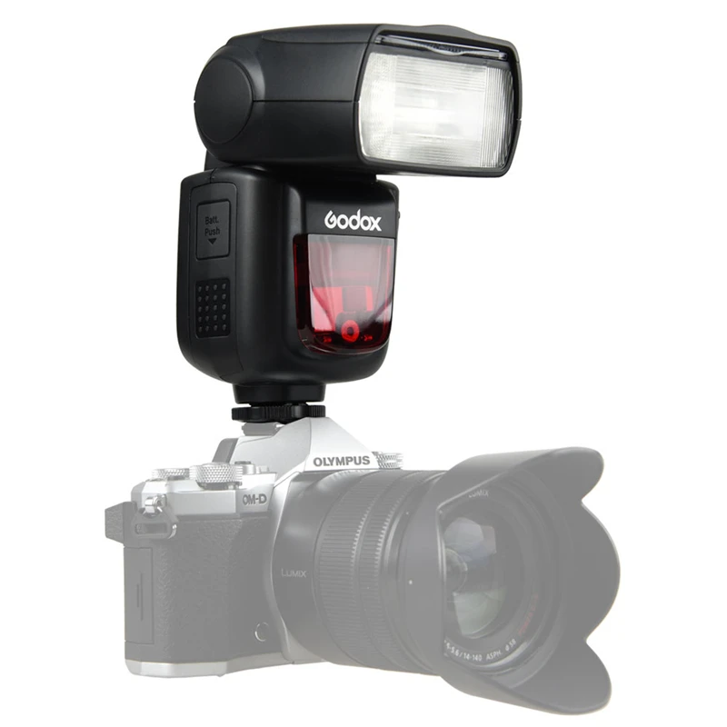 Godox V860II V860IIC V860IIN V860IIS V860IIF V860IIO TTL HSS Li-ion Battery Speedlite Flash for Canon Nikon Sony Fuji Olympus |