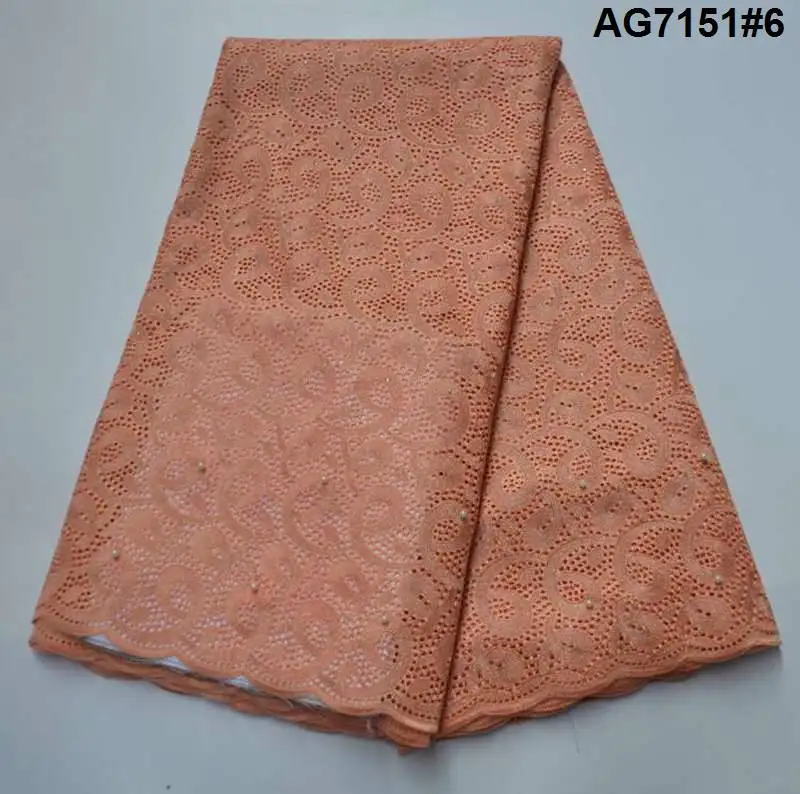 Африканская 100% хлопковая кружевная ткань 2020 новейшее высокое качество