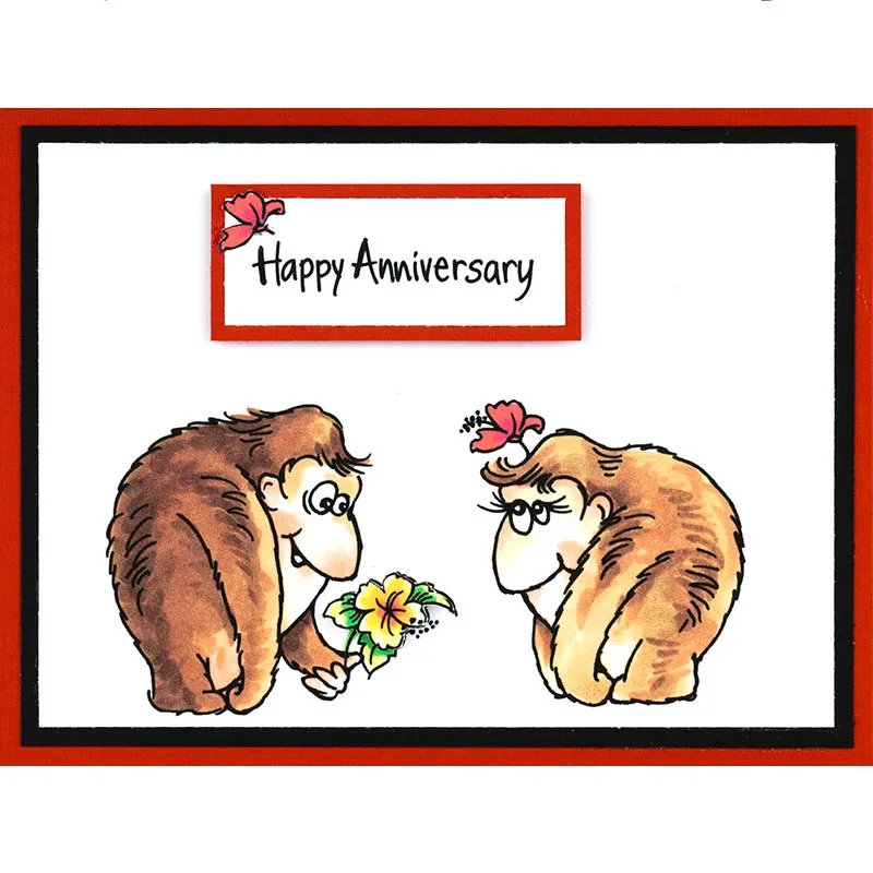 Медведь орангутан лягушка мышь смешанное предложение прозрачный силиконовый