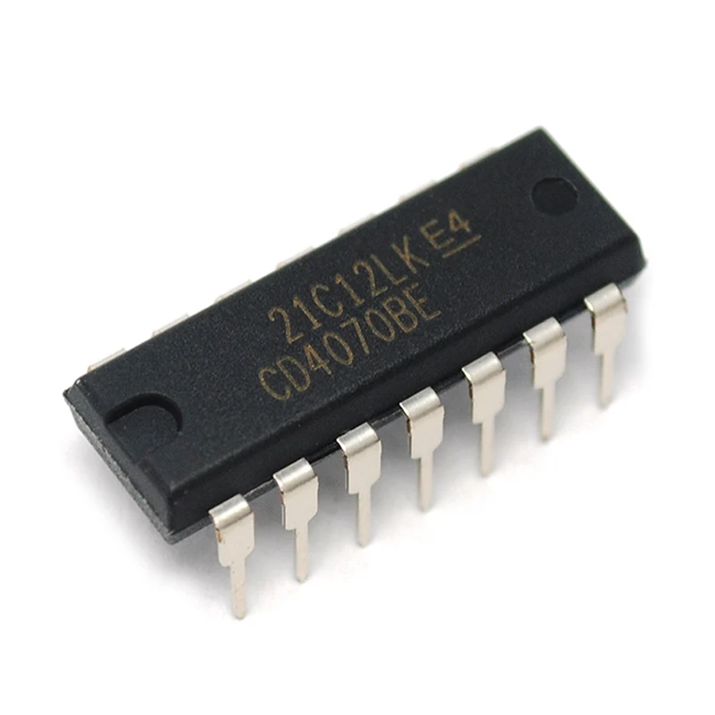 

10pcs CD4070BE DIP14 CD4070 DIP-14 Single chip microcomputer New original