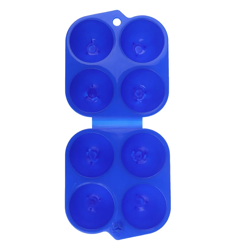 

1pc Portable Egg Storage Box Container Hiking Outdoor Camping Carrier For 4 Eggs Case Box Kitchen Convenient Container