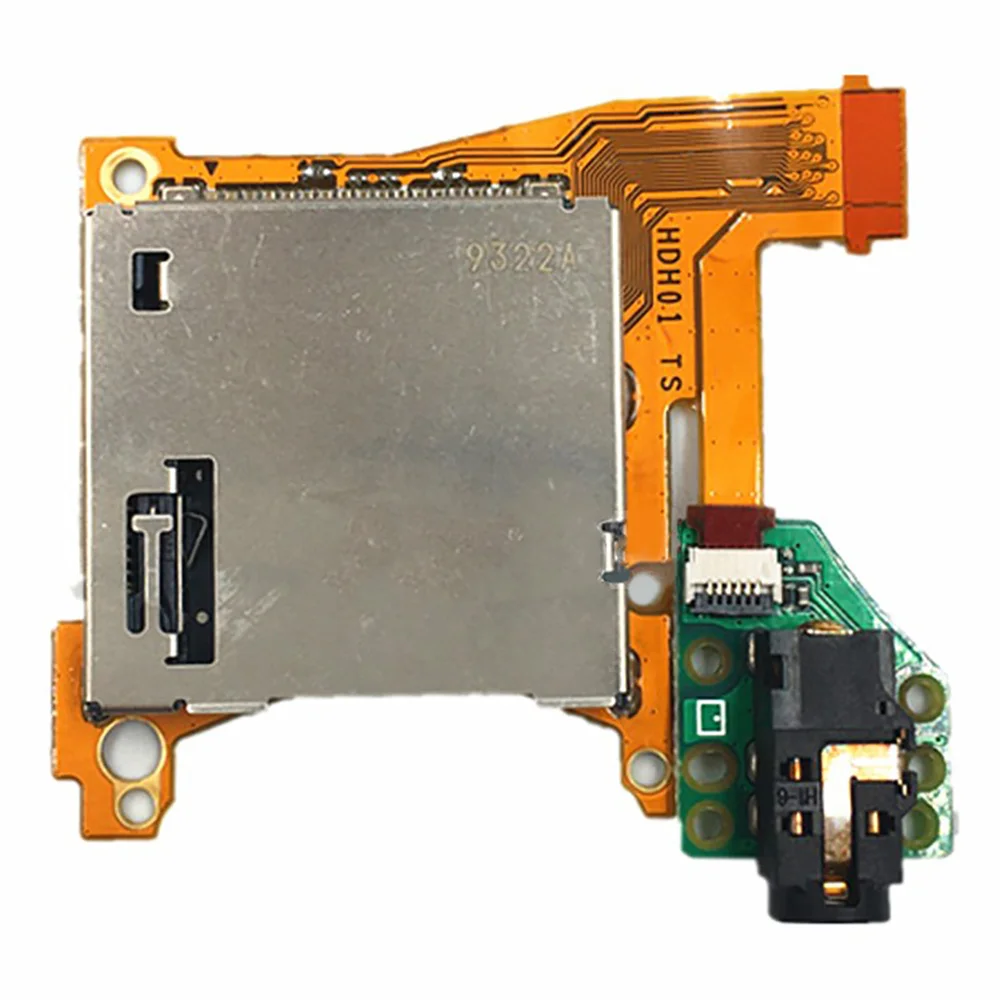 

Headphone Jack Board Game Cartridge Big Card Slot Reader Tray for Switch Lite Game Console Accessories