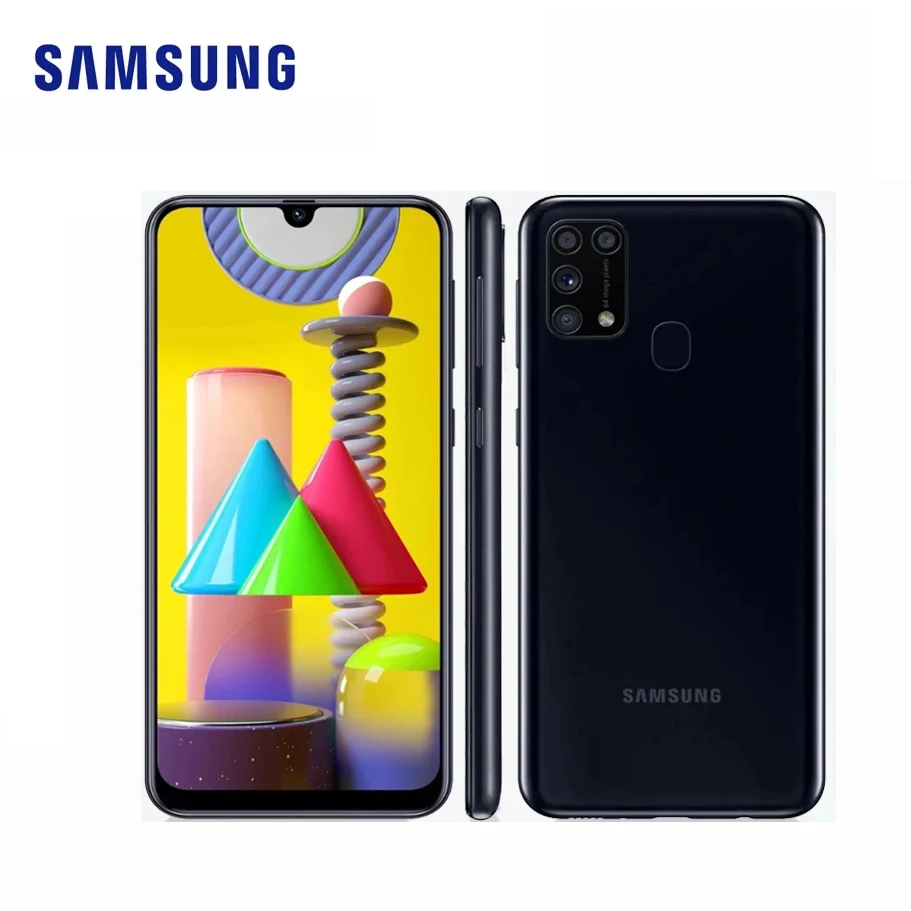 Смартфон Samsung Galaxy M31 M315F/DSN глобальная версия 6 ГБ 128 OctaCore 4 дюйма 1080x2340P 6000 мАч 48 МП