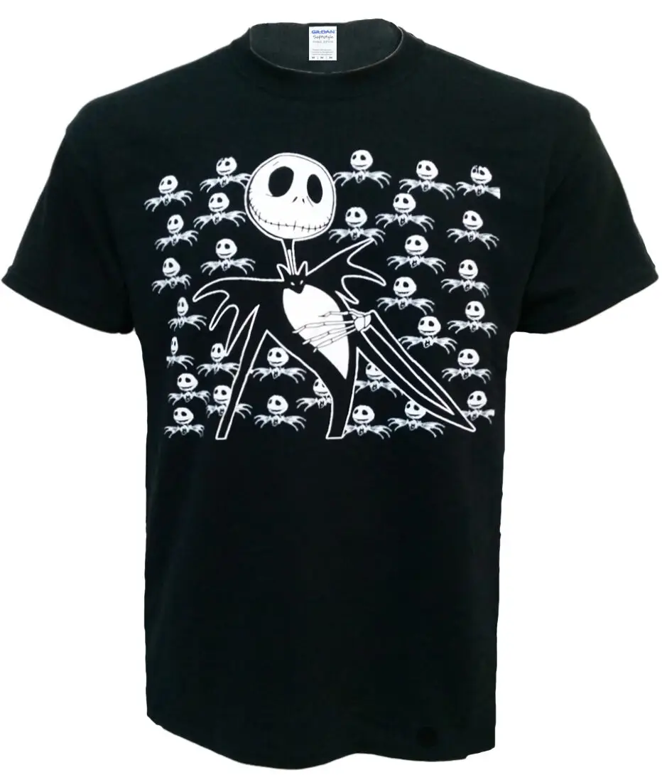 JACK SKELETON THE nightster BEFORE CHRISTMAS летучая мышь унисекс черная футболка Топ дешевые