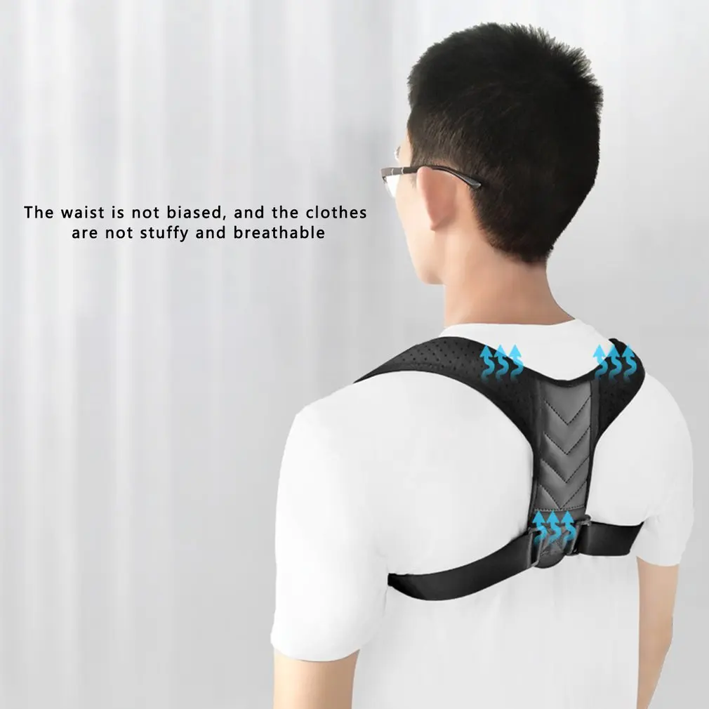 

Корректор Осанки Спины, бандаж, поддерживающий пояс, регулируемый Корректор осанки до ключиц, позвоночника, спины, плеч, поясницы