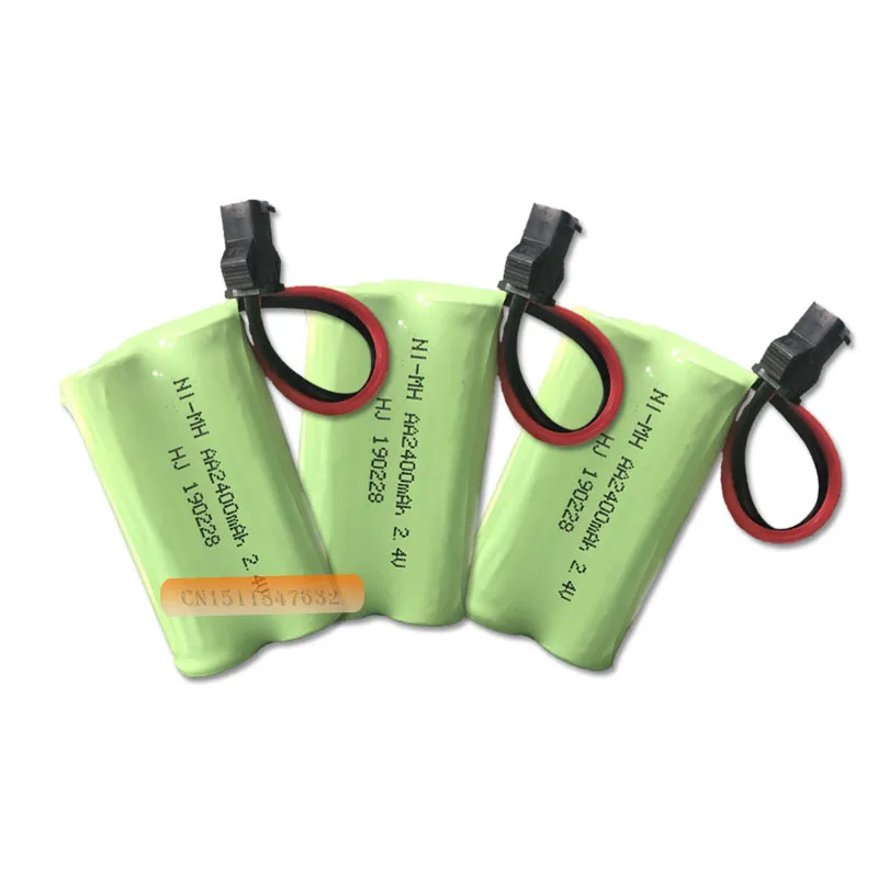 1 шт. батарея aa Ni-MH 2 4 V 2400 mAh/aa Аккумуляторная для RC электрический игрушечный