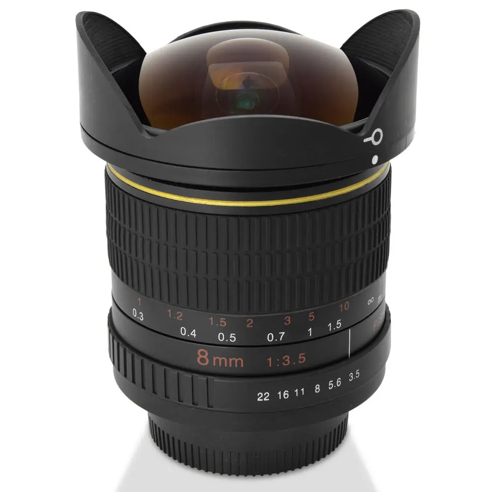 JINTU 8 мм F/3,0 широкоугольный объектив «рыбий глаз» для камеры Canon EOS T7 T7i SL1 60D 77D 80D 5D III 5D IV 1D 750D 80D 90D