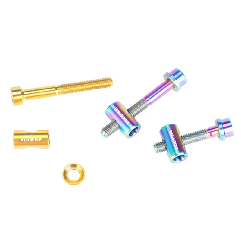 Новый 2 шт./компл. болты для сиденья из титанового сплава Аксессуары