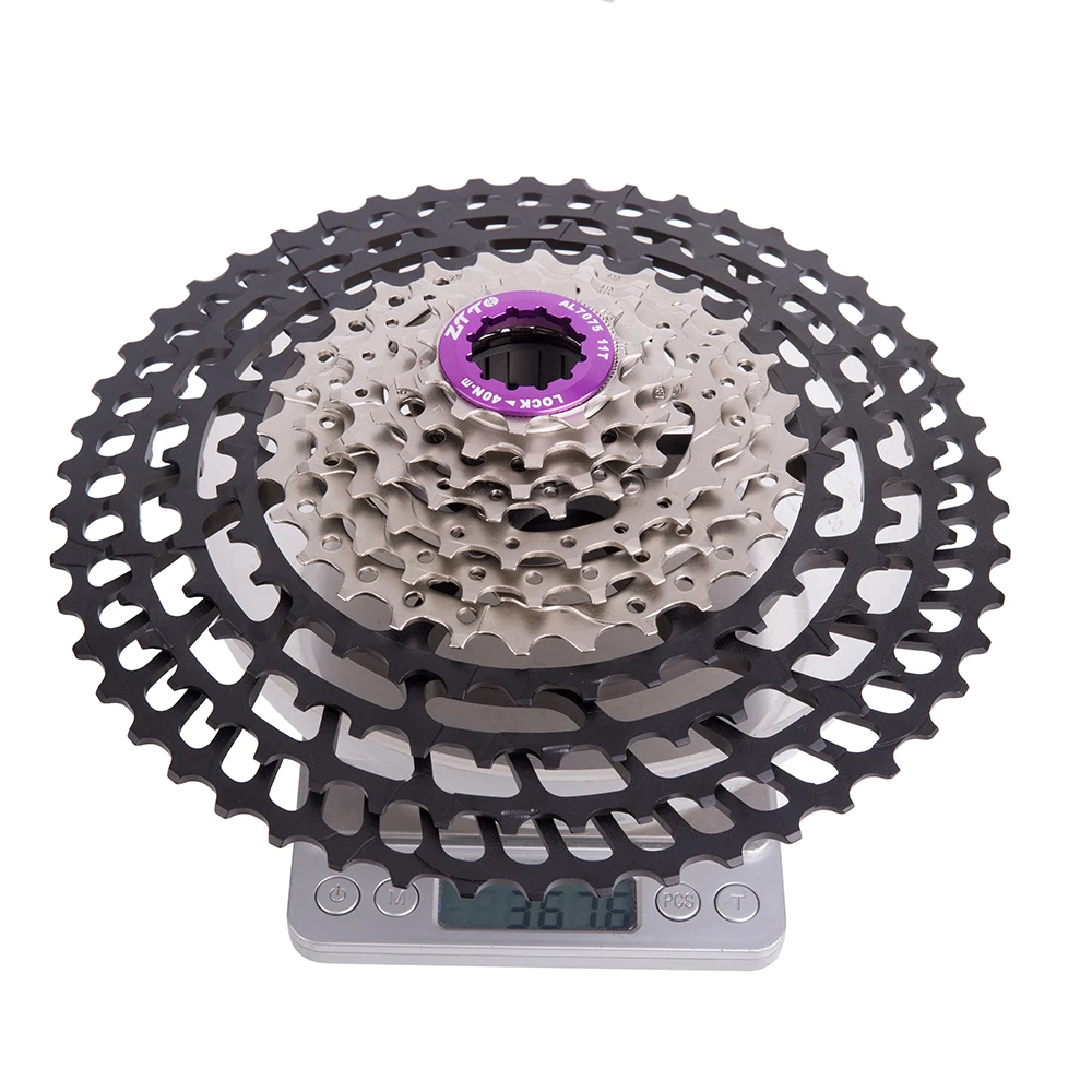 

11s 11-50T SLR 2 New Uprade Cassette MTB 11Speed Wide Ratio UltraLight 360g CNC Freewheel Mountain Bike Bicycle Parts