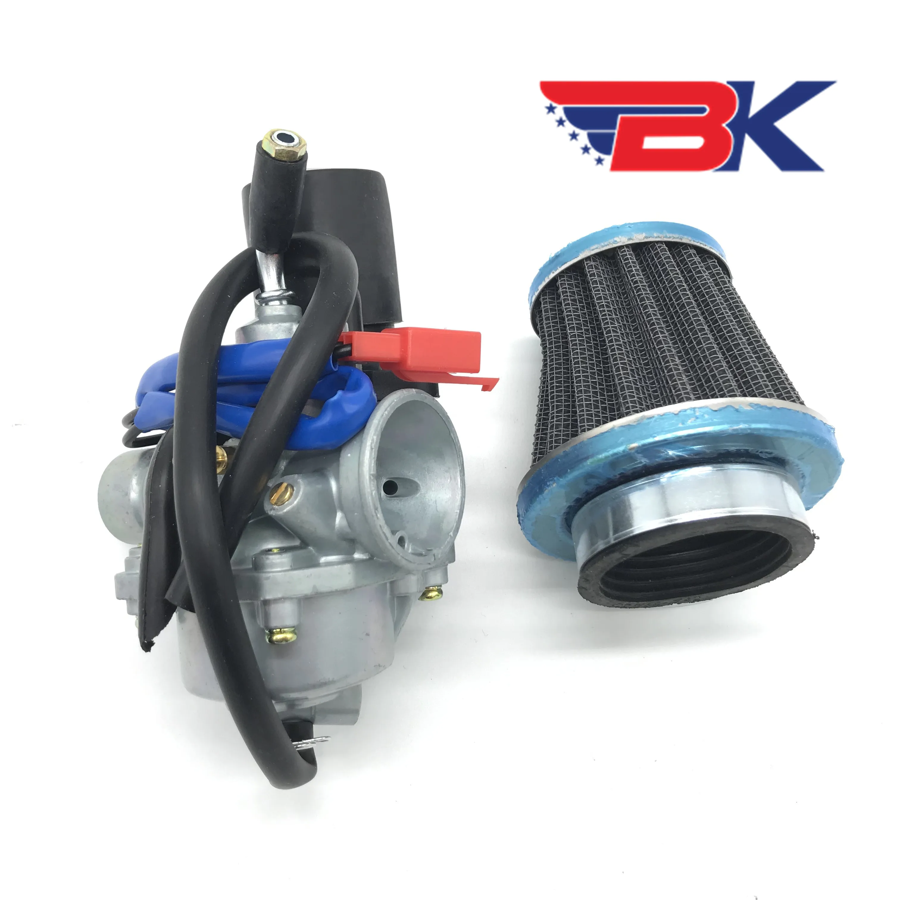 Карбюратор ж/воздушный фильтр для 2 х тактный Dinli 50cc 70cc 90cc 100cc 110cc ATV Электрический