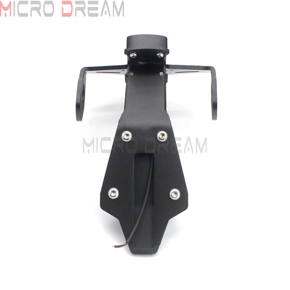 For Kawasaki ZX-10R Motorcycle Tail Tidy Fender Eliminator License Plate Holder Bracket w/ LED Light ZX 10R ZX10R 2016-2019 2018 |
