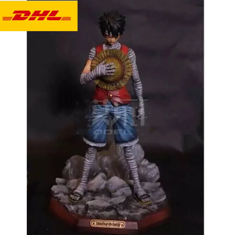 

9" One Piece Statue The Straw Hat Pirates Bust Monkey D. Luffy Full-Length Portrait Original GK Action Figure Toy BOX 23CM X1204