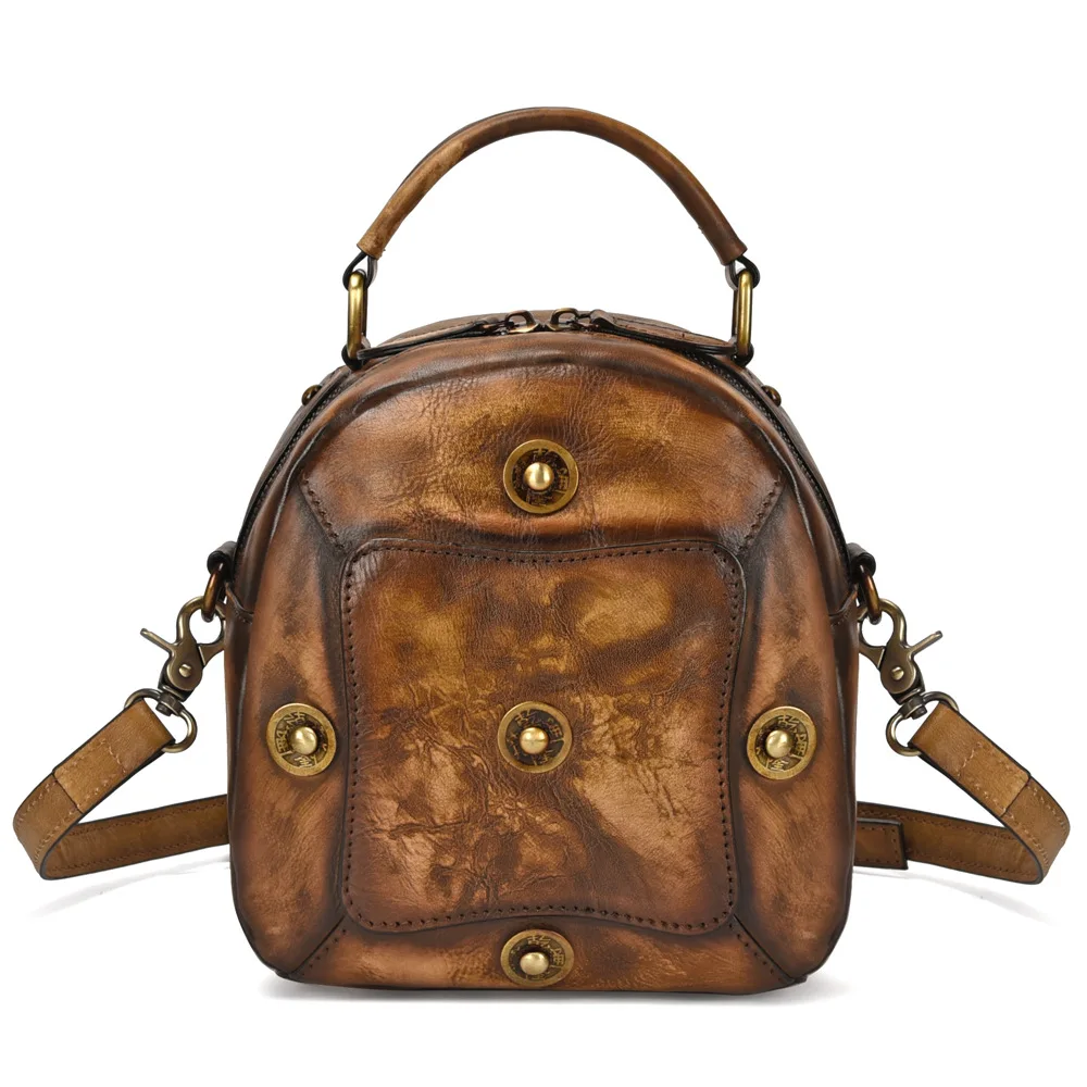 Винтажные маленькие сумки мессенджеры кожаная сумка через плечо деловые