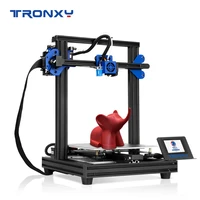 tronxy xy 2 pro or with titan exturder aluminium profile frame 3d printer big print area system 3 5 inch touch screen