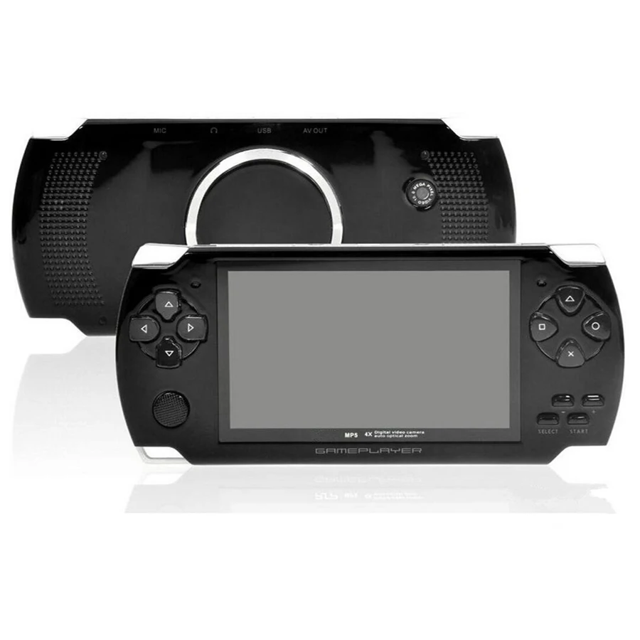 Встроенный 5000 игр 4 3 дюймов видео игры портативная игровая консоль 8 ГБ