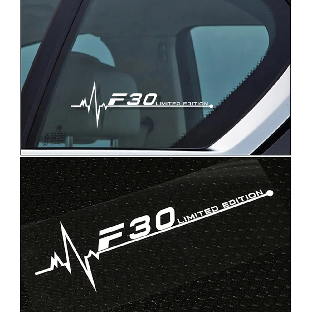 

DSYCAR 2Pcs/Lot Vinyl Decals Car Window Sticker Auto Body Door Side Decor Stickers For BMW Car Accessories Stickers and Decals