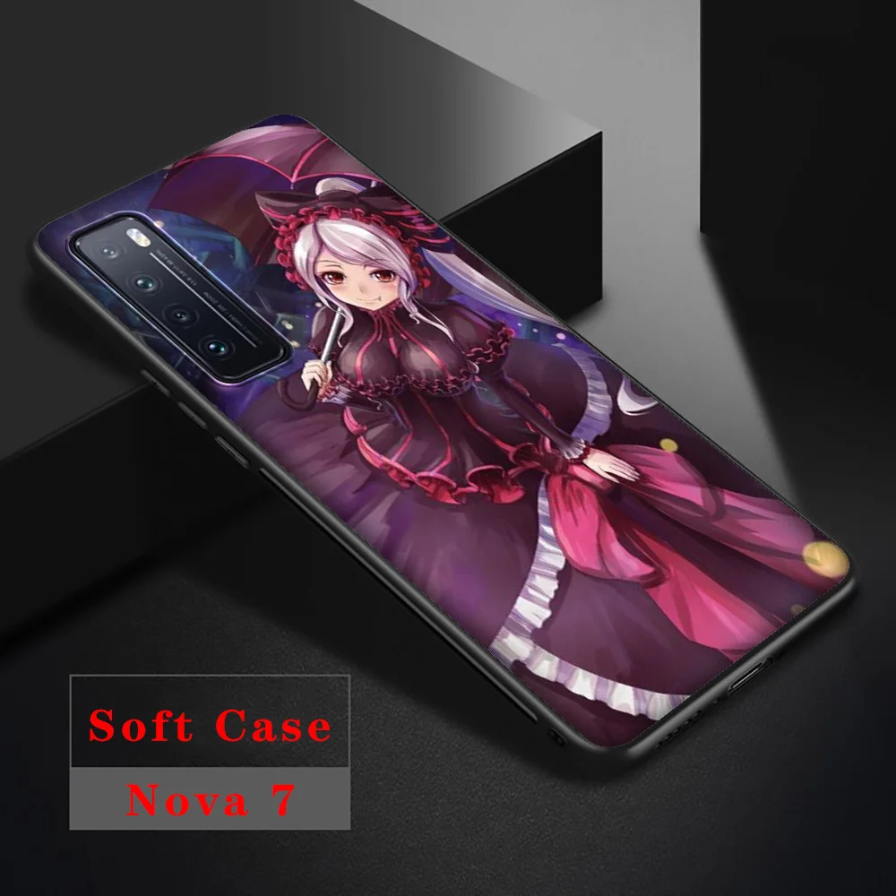 Lavaza Overlord Вампир Девушка Shalltear чехол для Huawei P8 P9 P10 P20 P30 Y6 Y7 Y9 Lite Pro P Smart Nova 2i 3i Mini 2017 2018