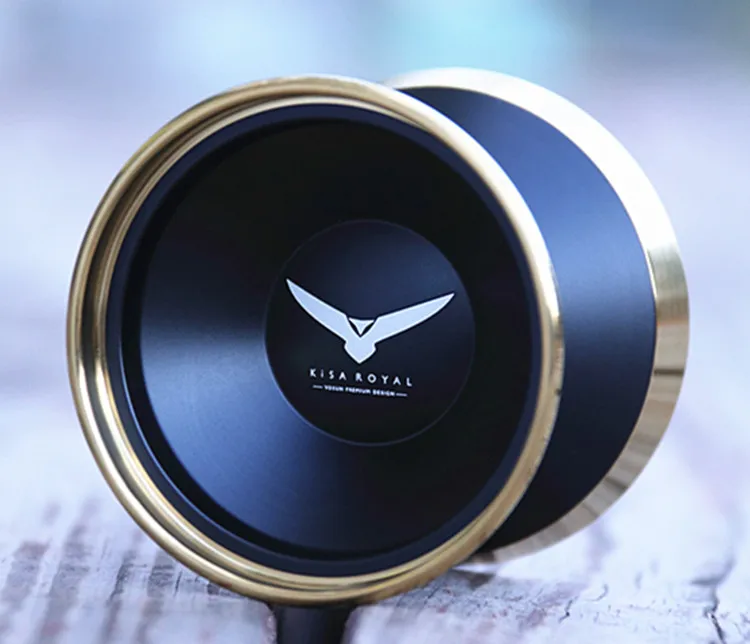VOSUN U4-KiSA yoyo новые цвета скорость тип yo-yo Ограниченная серия 1A кольцо с кристаллами Профессиональный Йо-Йо - Цвет: black