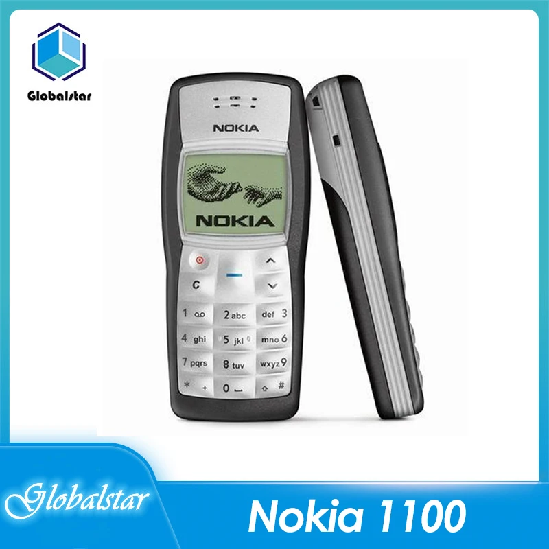 Мобильный телефон Nokia 1100 Восстановленный оригинальный разблокированный GSM 2G