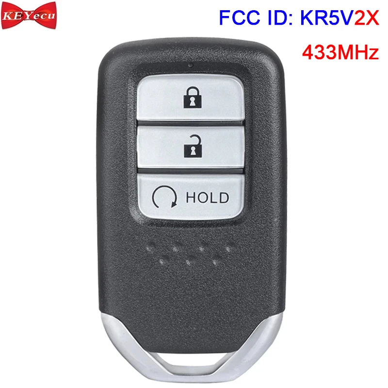 KEYECU для Honda CR V CRV 2017 2018 Φ KR5V2X A2C98320100 434MHz ID47 Chip|Ключ от авто| |