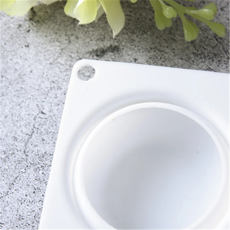 100% Высокое качество плоские круглые силиконовые мусс форма для выпечки тортов DIY