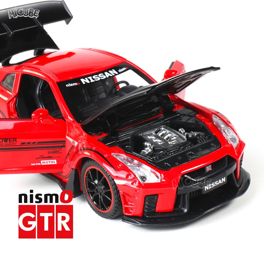 

1:32 NISSAN GTR R35 Alloy Car Wide Body Race Alloy Car Model Diecasts Vehicles Refit Racing Toy Cars Kid Toys Children Boy Toy