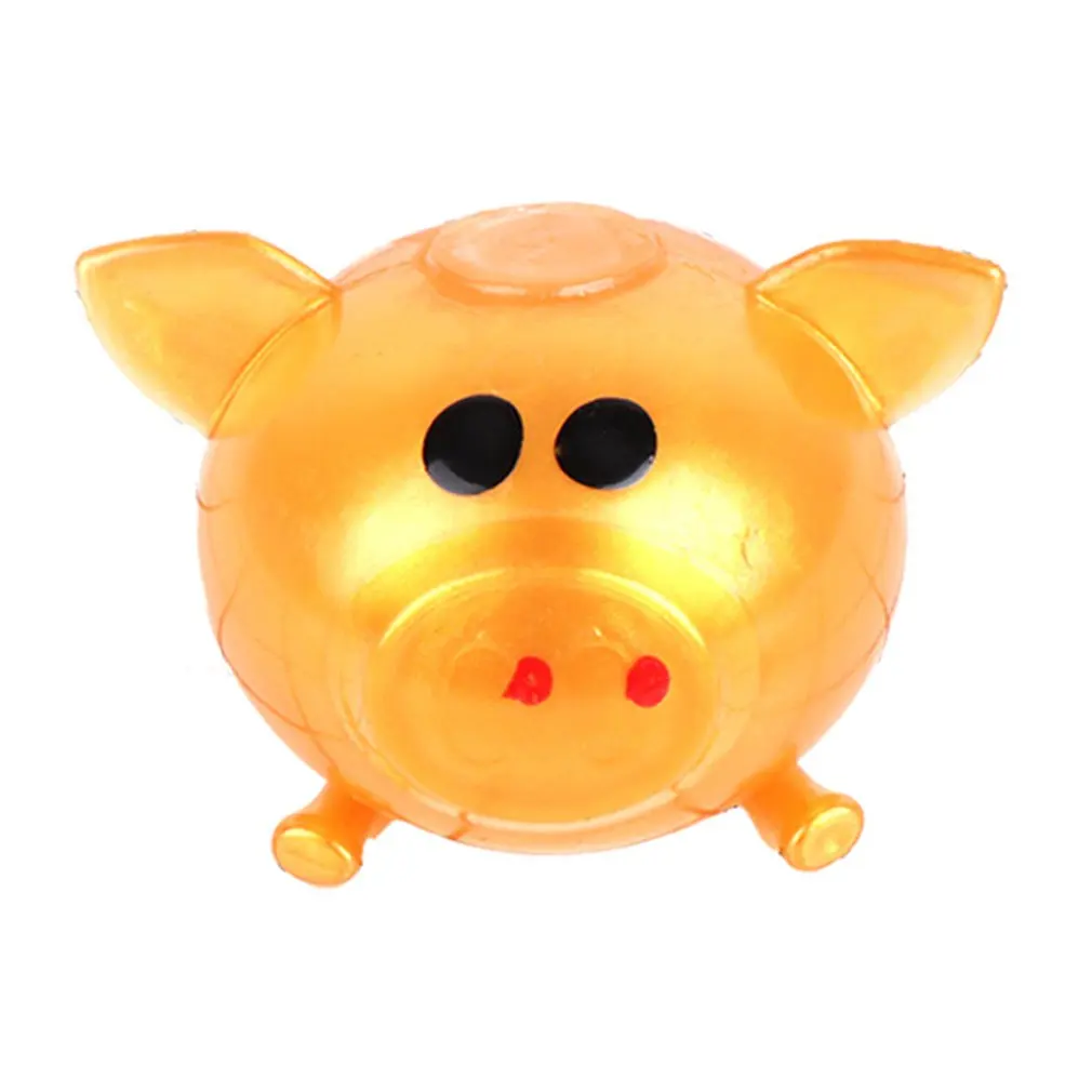 

Anti Stress Goods Various Types Pig Toys Decompression Splat Ball Vent Toy Venting Ball Sticky Smash Water Ball Gift for everyon