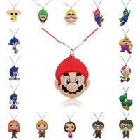 1pcs cute cartoon pendant necklace magic rope chain lovely animal fashion charms trinkets accessory kids jewelry