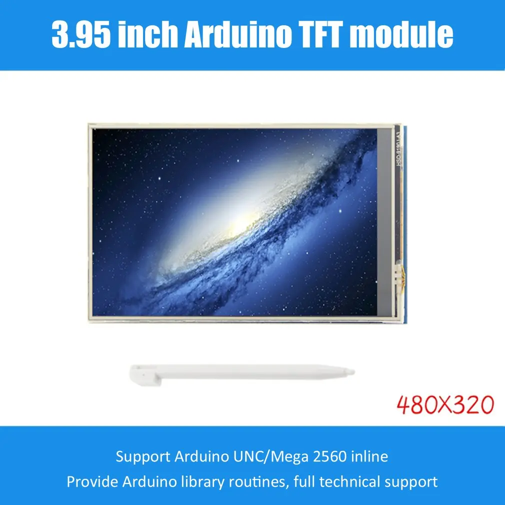 3 95 дюймов TFT ЖК дисплей сенсорный экран 480X320 CH340G Mega 2560 R3 плата для Arduino замена