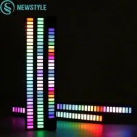 new 32 led sound control light car games rgb voice activated music rhythm ambient light fancy lighting home decoration lamp