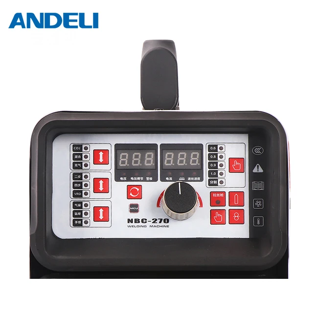 ANDELI портативный интеллектуальный сварщик CO2 MIG 270 MIG/TIG/MMA/волочильный сварочный