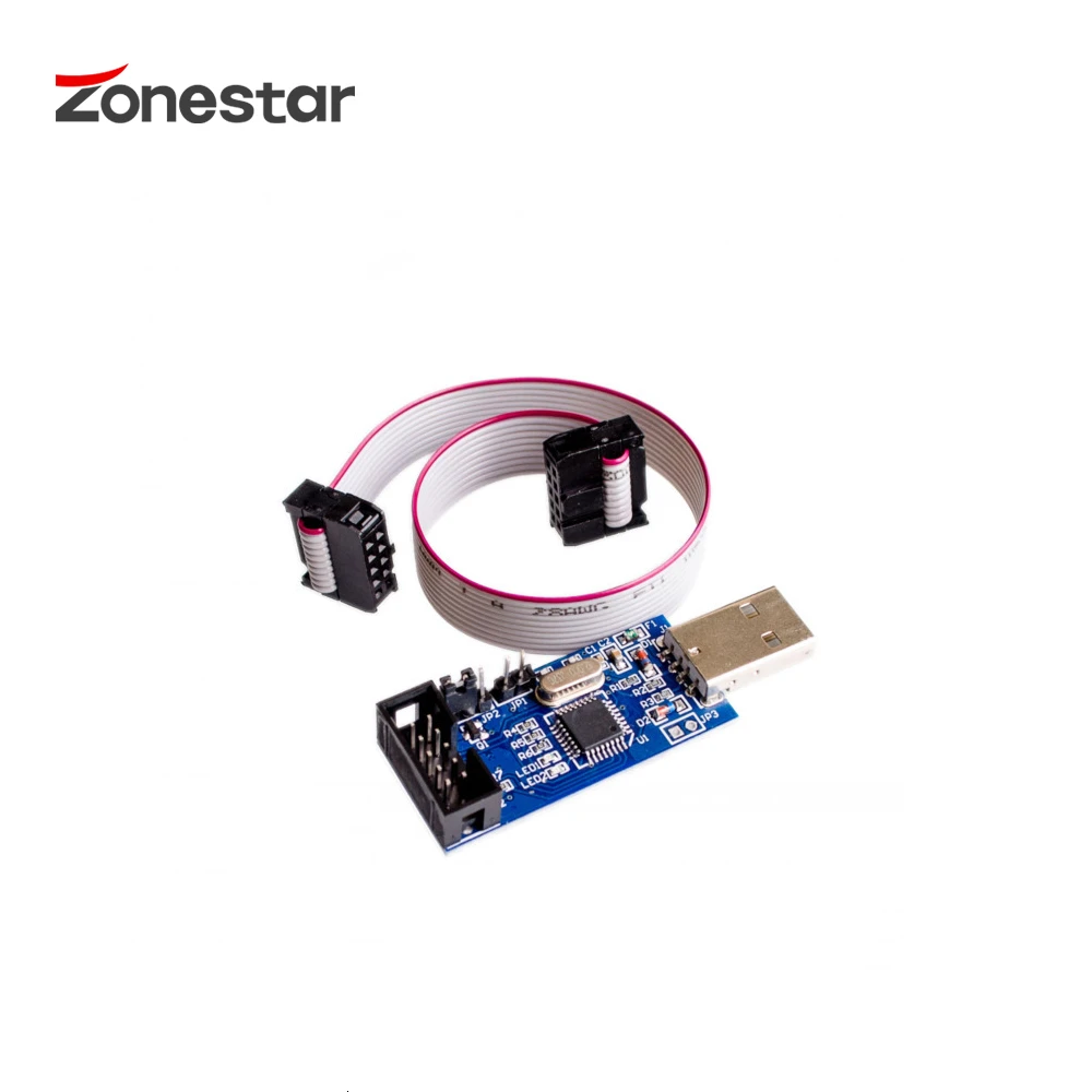 USB ISP Программатор для ATMEL AVR ATMega ATTiny 51 Борту Downloader | Компьютеры и офис