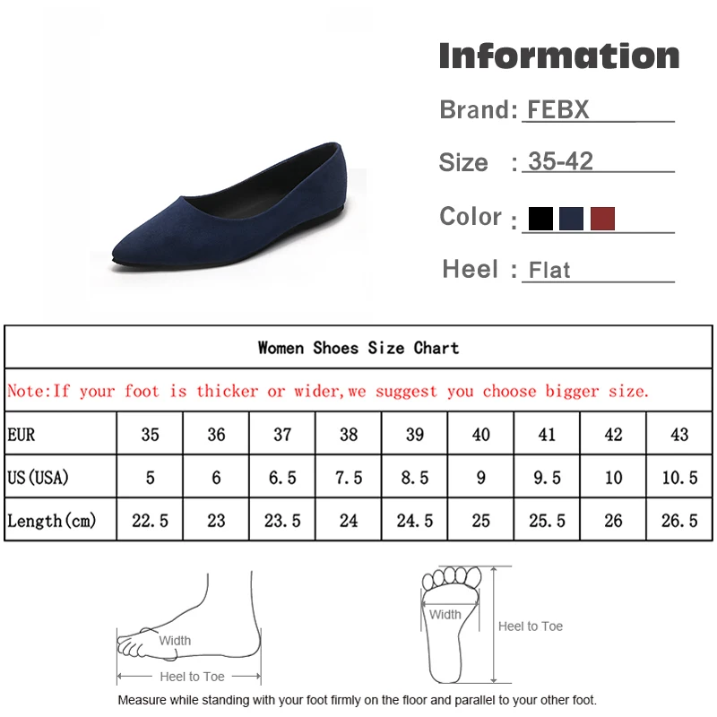 

Women's Flat Shoes Women Loafers Slip On Solid Ladies Flock Casual Comfortable Soft Sole Shoes Famele Footwear Pointed Toe