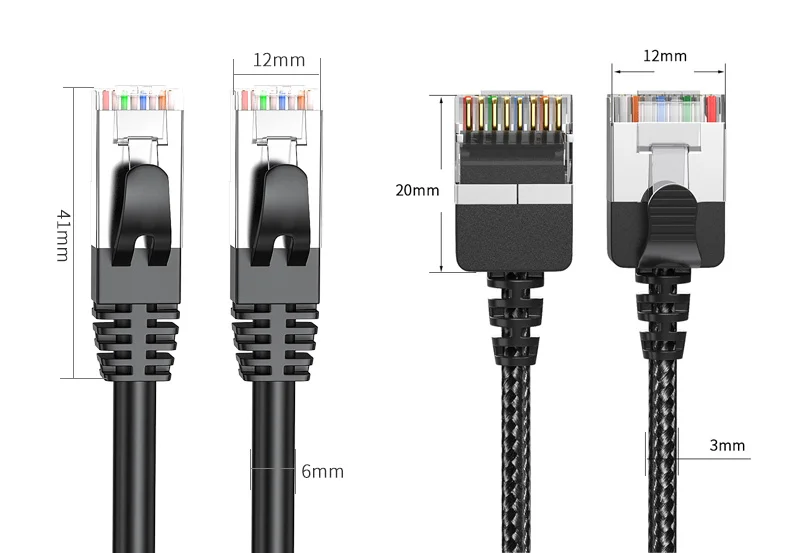 Гигабитный сетевой кабель CAT6 из чистой меди 1000 м высокоскоростной маршрутизатор