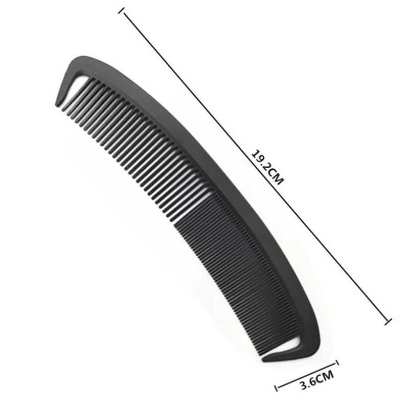 

5PCS Professional Curved Comb Hair Clipping Cutting Arced Comb Barber Flat Top Haircut