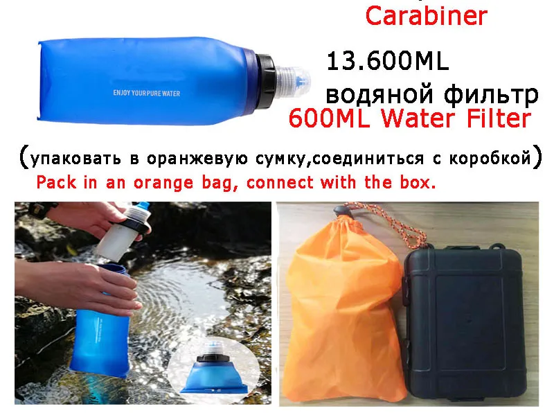 Набор для выживания, военный, для путешествий на открытом воздухе, мини, походные инструменты, набор помощи, аварийный многофункциональный рыболовный набор, свисток, одеяло, нож